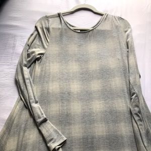 Plaid swing dress